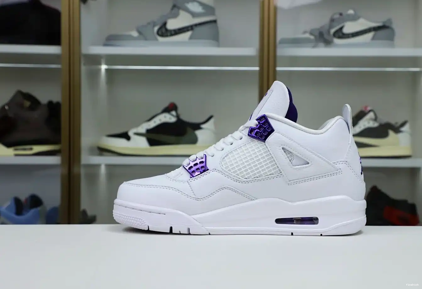 4 METALLIC PURPLE JORDAN AIR 0627